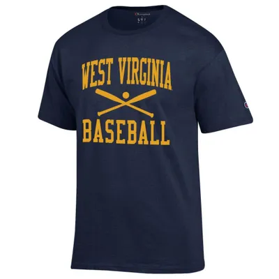 Wvu | West Virginia Champion Basic Baseball Tee Alumni Hall