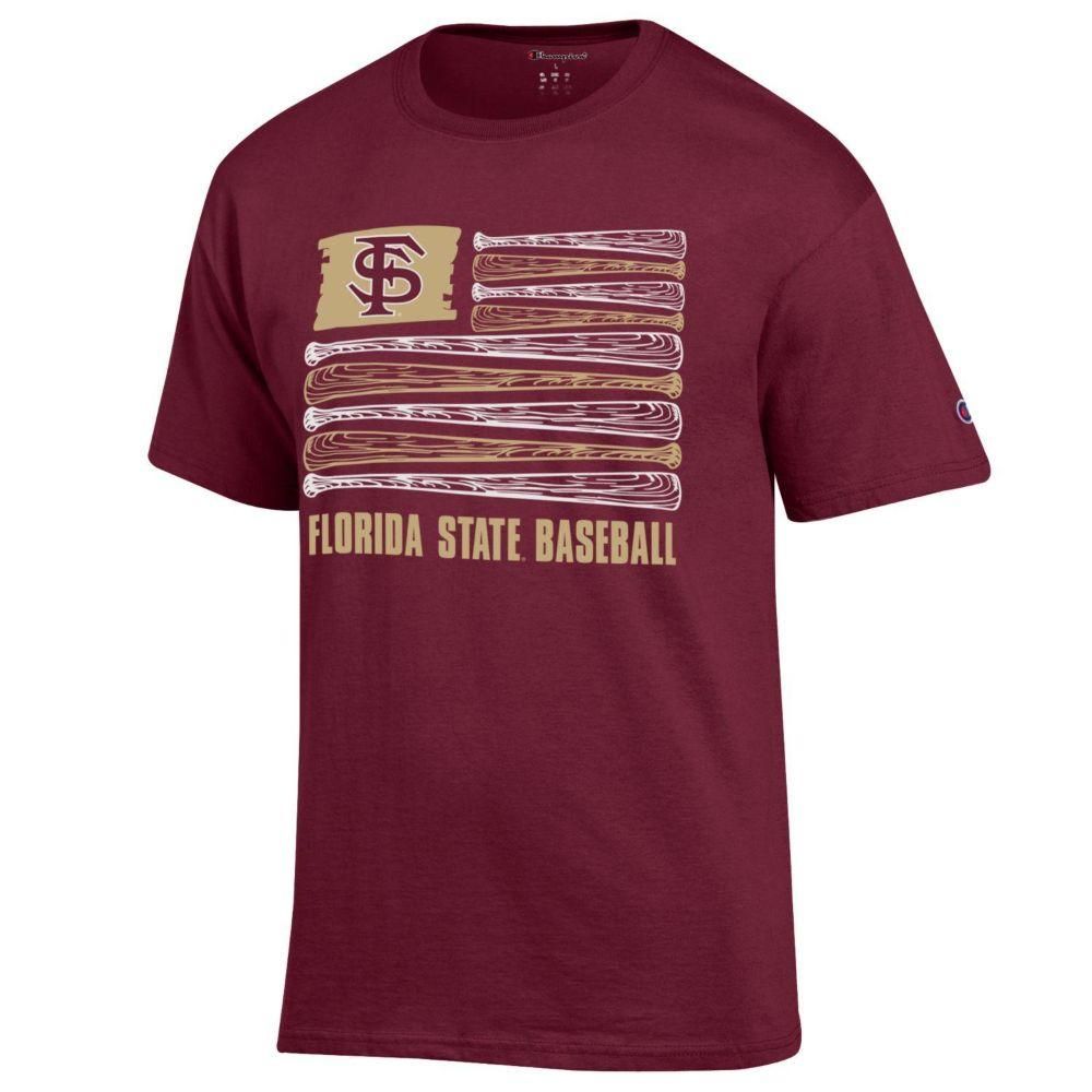 Florida State Champion Baseball Flag Tee