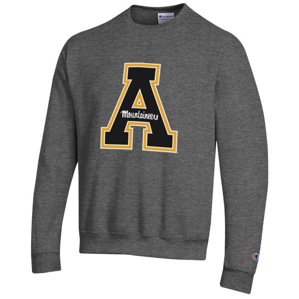 Appalachian State Champion Giant Block A Logo Crew