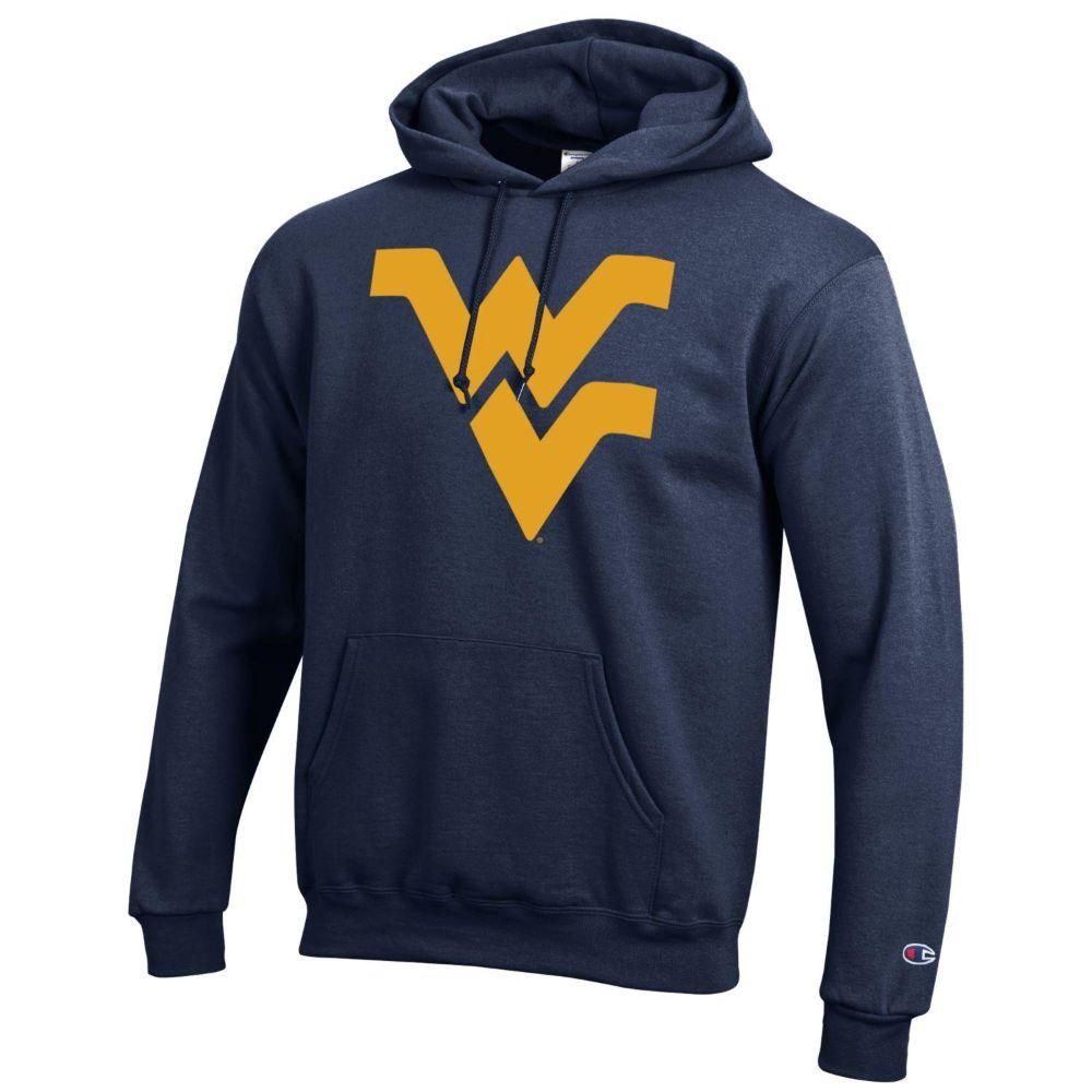 West Virginia Champion Giant WV Logo Hoodie