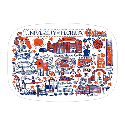 Florida Julia Gash 14 inch Serving Platter