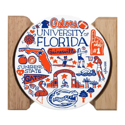  Gators | Florida Julia Gash Drink Coasters (4 Pack) | Alumni Hall