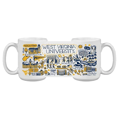 West Virginia Julia Gash 15 Oz Grande Mug