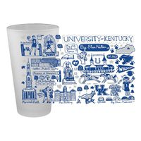  Cats | Kentucky Julia Gash 16oz Frosted Pint Glass | Alumni Hall