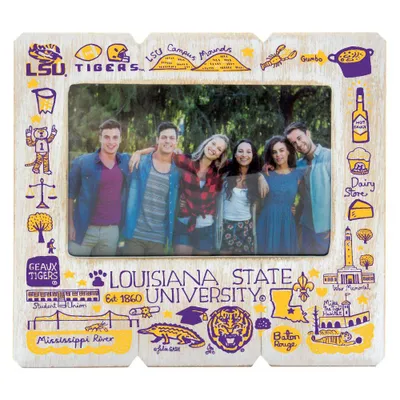  Lsu | Lsu Julia Gash 4 X 6 Distressed Frame | Alumni Hall