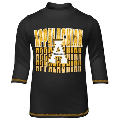 App | Appalachian State Gen2 Kids Slip N Slide Rash Guard Shirt Alumni Hall