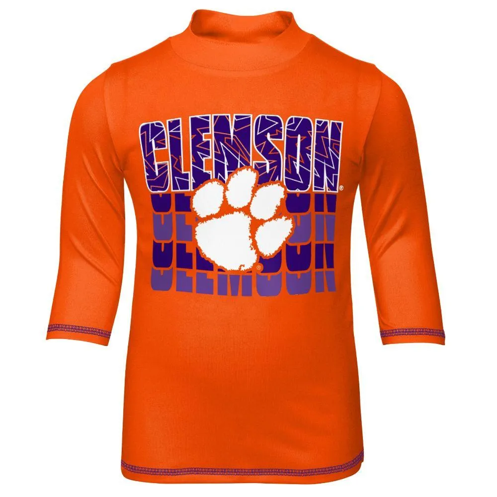 Clemson | Gen2 Kids Slip N Slide Rash Guard Shirt Alumni Hall