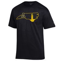 App | Appalachian State Champion Men's Building Logo Tee Alumni Hall