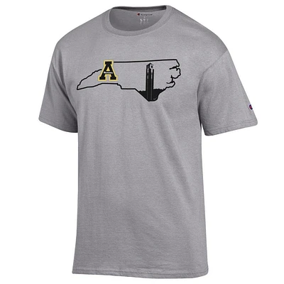 Appalachian State Champion Men's Building Logo Tee