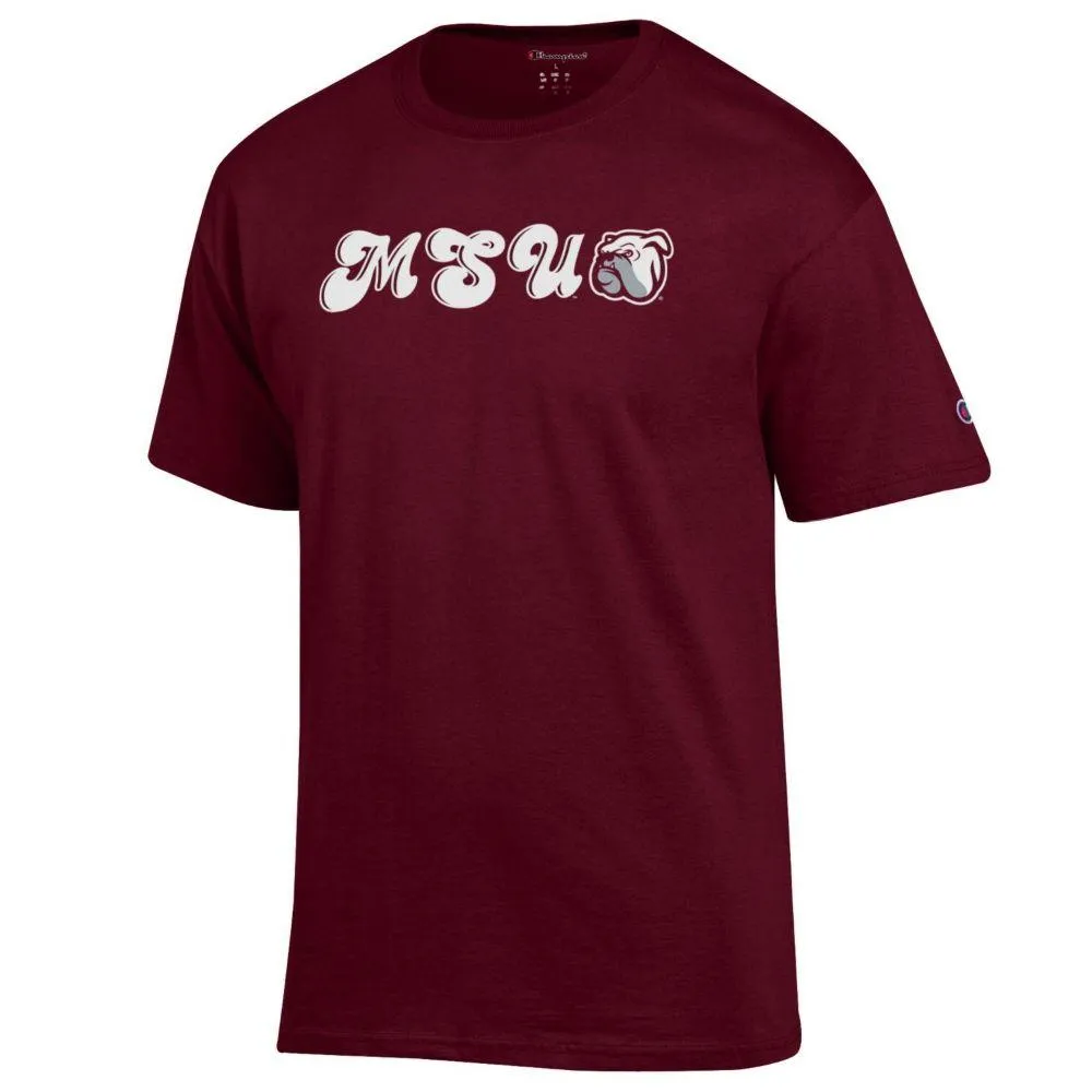 Bulldogs | Mississippi State Champion Women's Bubble Font Tee Alumni Hall