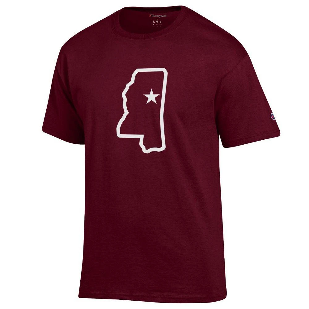 Mississippi State Champion Outline Logo Tee