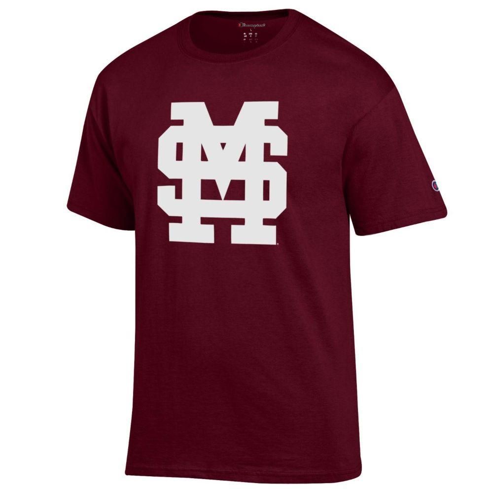 Bulldogs | Mississippi State Champion Baseball Interlock Logo Tee Alumni Hall