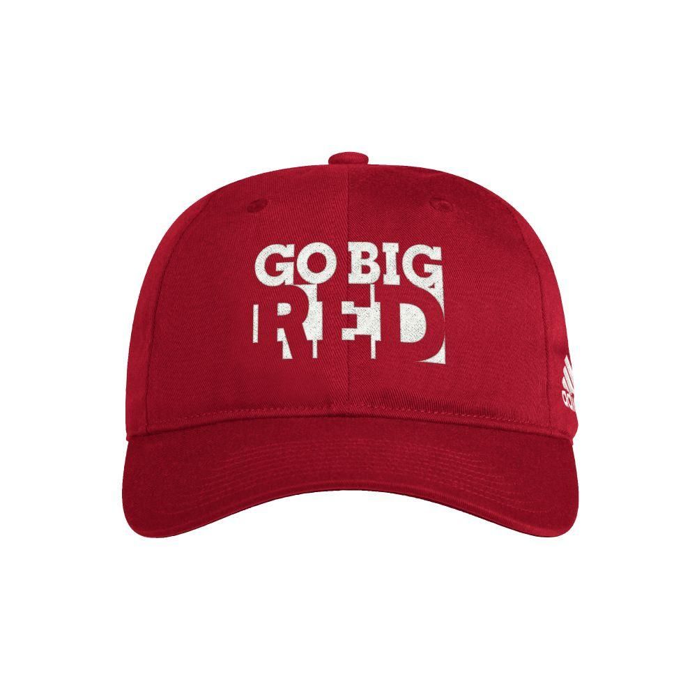  Huskers | Nebraska Adidas Go Big Red Hat | Alumni Hall