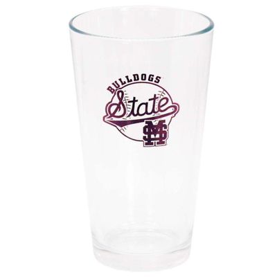 Mississippi State Baseball Pint Glass