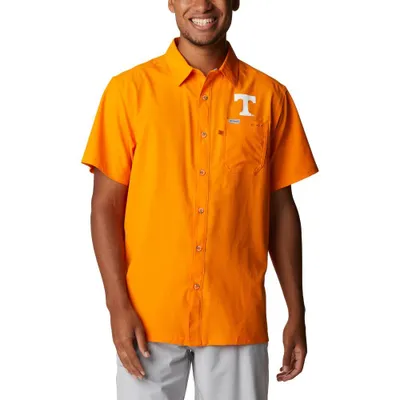 Vols | Tennessee Columbia Slack Tide Camp Shirt Alumni Hall