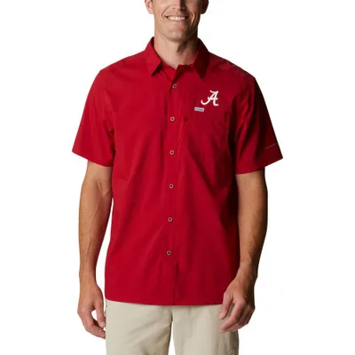 Lids Atlanta Braves Tommy Bahama Baseball Camp Button-Up Shirt