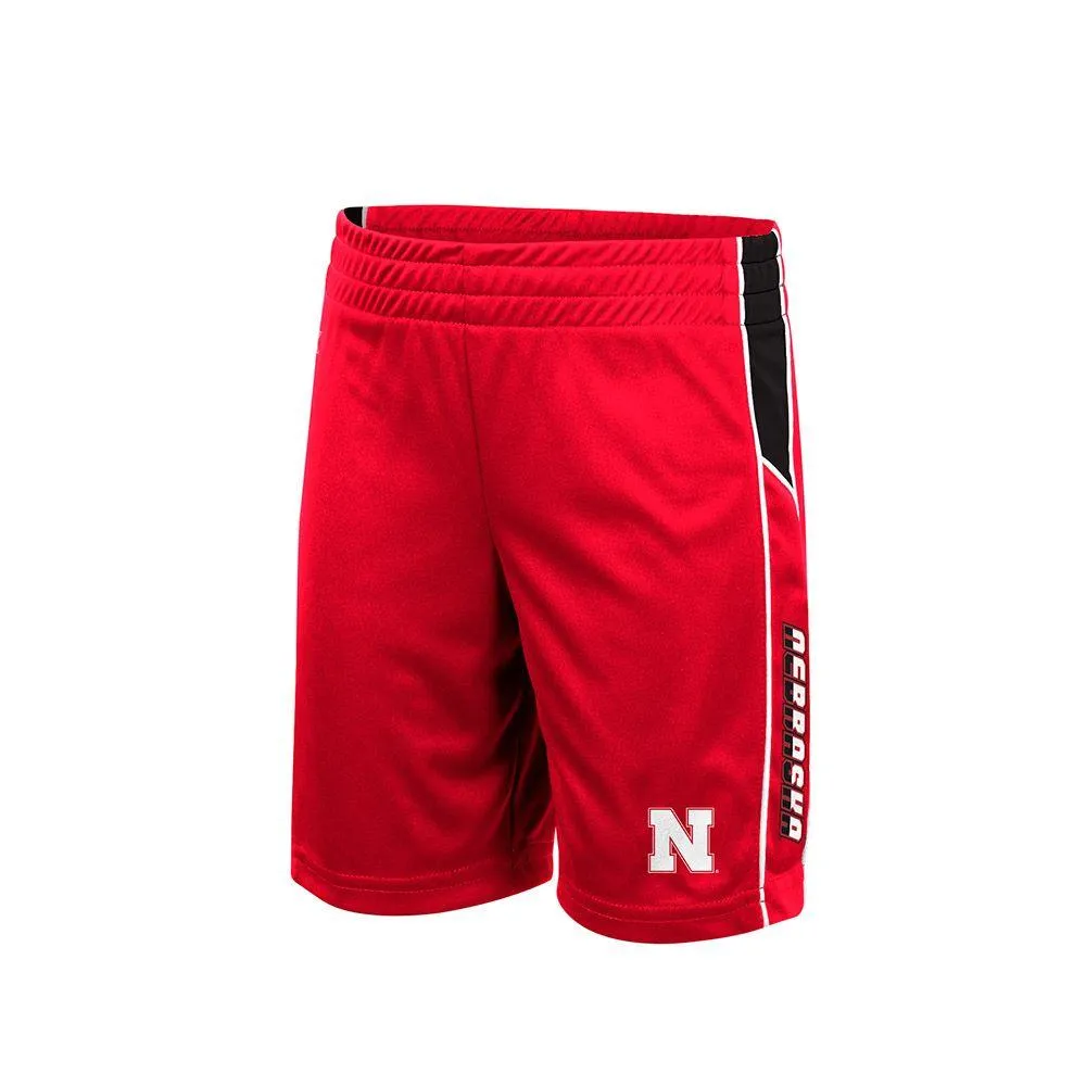 Huskers | Nebraska Colosseum Toddler Framed Short Alumni Hall