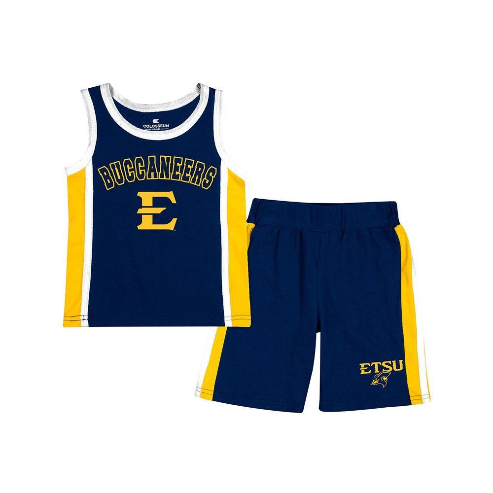 Alumni Hall Bucs  Etsu Colosseum Toddler Do Right Jersey Tank And