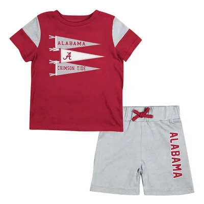 Bama | Alabama Colosseum Infant Herman Tee And Short Set Alumni Hall