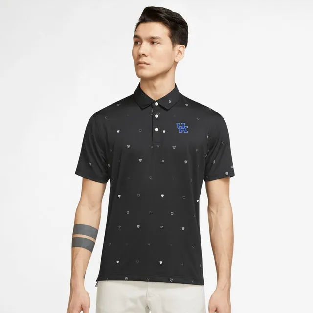 Cats, Kentucky Nike Golf Men's Victory Stripe Polo