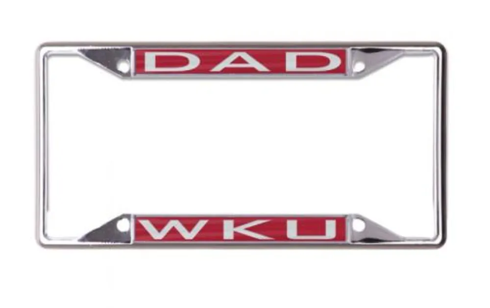  Wku | Western Kentucky Dad License Plate Frame | Alumni Hall