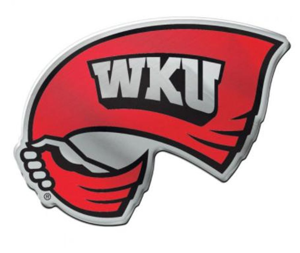  Wku | Western Kentucky Acrylic Auto Emblem | Alumni Hall