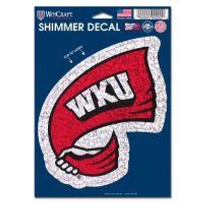 Western Kentucky Decal Big Red Logo (3)