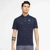 Unc | Nike Golf Men's Player Heritage Print Polo Alumni Hall