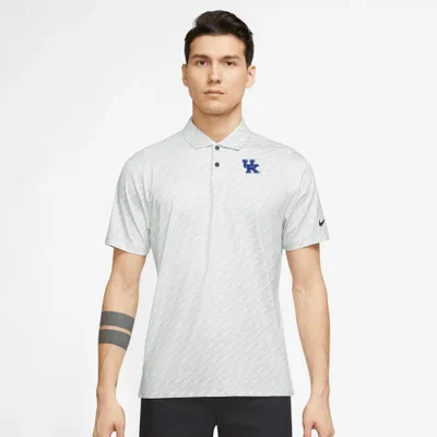 Cats, Kentucky Nike Golf Men's Victory Stripe Polo