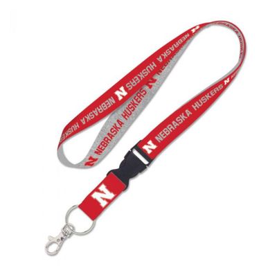  Huskers | Nebraska Wincraft Neb Detachable Lanyard | Alumni Hall