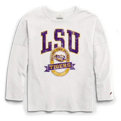 Lsu | League Clothesline Oversized Long Sleeve Tee Alumni Hall