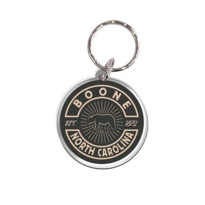  Ahs | Boone Wincraft Est 1872 Round Keychain | Alumni Hall