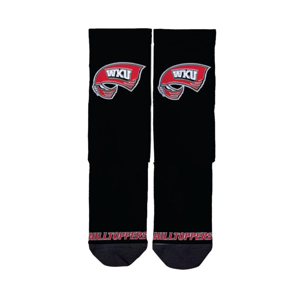  Wku | Western Kentucky Classic Full Slub Chrome Sock | Alumni Hall