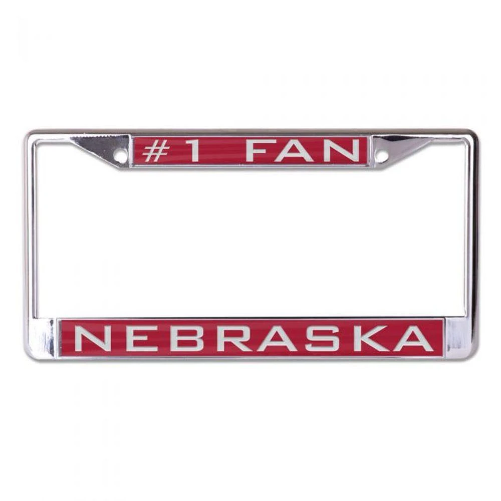 Nebraska #1 Fan/Nebraska License Frame