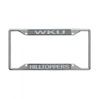 Western Kentucky Frosted License Frame