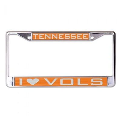 Tennessee I Love Vols License Frame