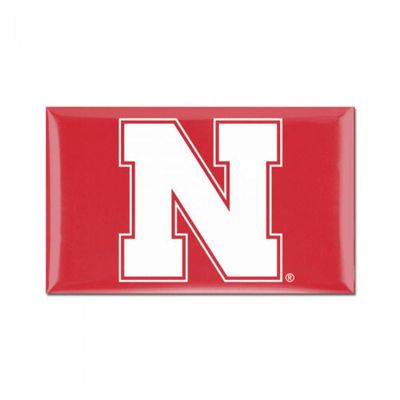  Huskers | Nebraska 3 X 5  Domed Magnet | Alumni Hall