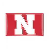  Huskers | Nebraska 3 X 5  Domed Magnet | Alumni Hall