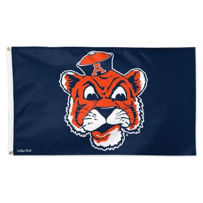 Auburn Vault Aubie Head House Flag