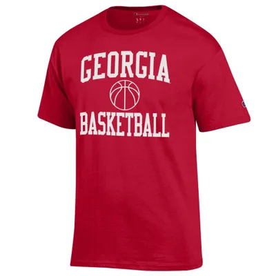 Alumni Hall Dawgs  Georgia Champion Arch Flag Fill Americana Tee