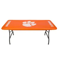  Clemson | Clemson Kwik 6 Foot Fitted Table Cover | Alumni Hall