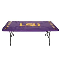  Lsu | Lsu Kwik 6 Foot Fitted Table Cover | Alumni Hall