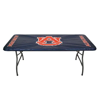  Aub | Auburn Kwik 6 Foot Fitted Table Cover | Alumni Hall