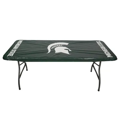  Spartans | Michigan State Kwik 6 Foot Fitted Table Cover | Alumni Hall