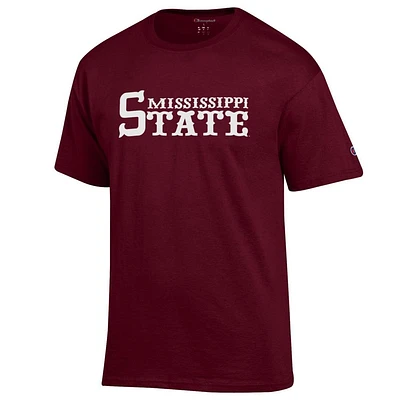 Mississippi State Champion Baseball Font Tee