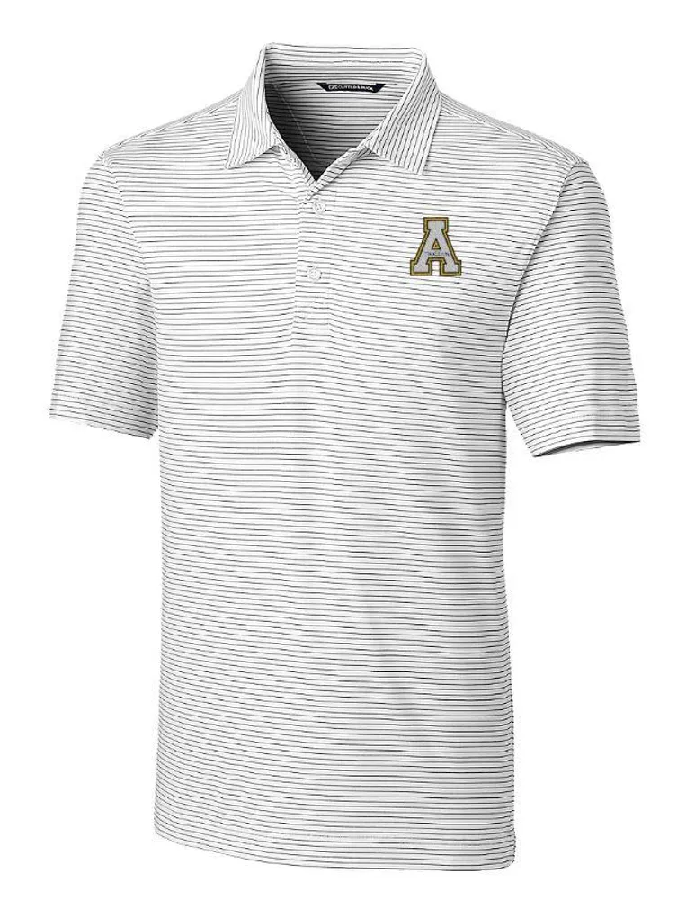 App | Appalachian State Cutter & Amp ; Buck Big Tall Forge Pencil Stripe Polo Alumni Hall