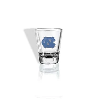 UNC 2 Oz Blue Logo Round Shot Glass