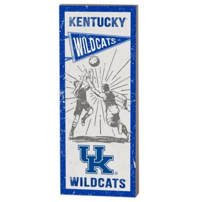  Cats | Kentucky Wildcats Vintage Basketball Player 7x18 Plaque | Alumni Hall