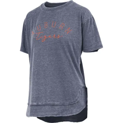 Aub | Auburn Pressbox Hello Sunshine Vintage Poncho Tee Alumni Hall