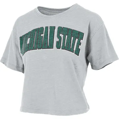 Spartans | Michigan State Pressbox Michelin Vintage Waist Length Tee Alumni Hall